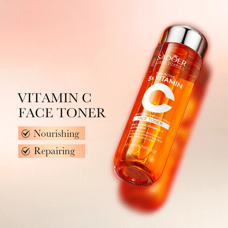 SADOER Vitamin C Skin Care Sets Face Cream Moisturizing