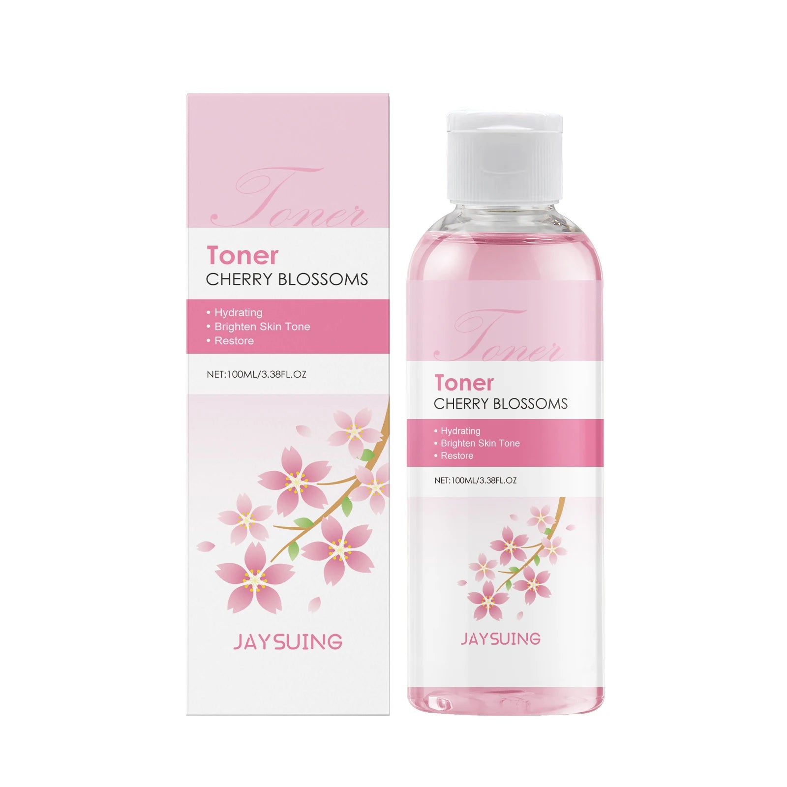 Sakura Face Toner Deep Hydrating Moisturizing Oil Control Improve Dryness Rejuvenating Firming Brightening Cherry Blossoms Serum