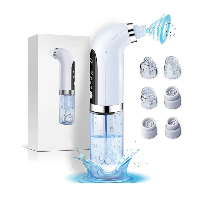 2024 Black Pore Vacuum Cleaner Electric Micro Bubble Cleanser USB Charging Beauty Instrument Skin Care Tool