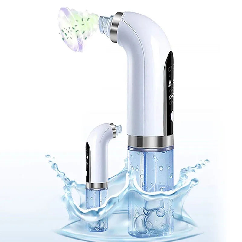 2024 Black Pore Vacuum Cleaner Electric Micro Bubble Cleanser USB Charging Beauty Instrument Skin Care Tool