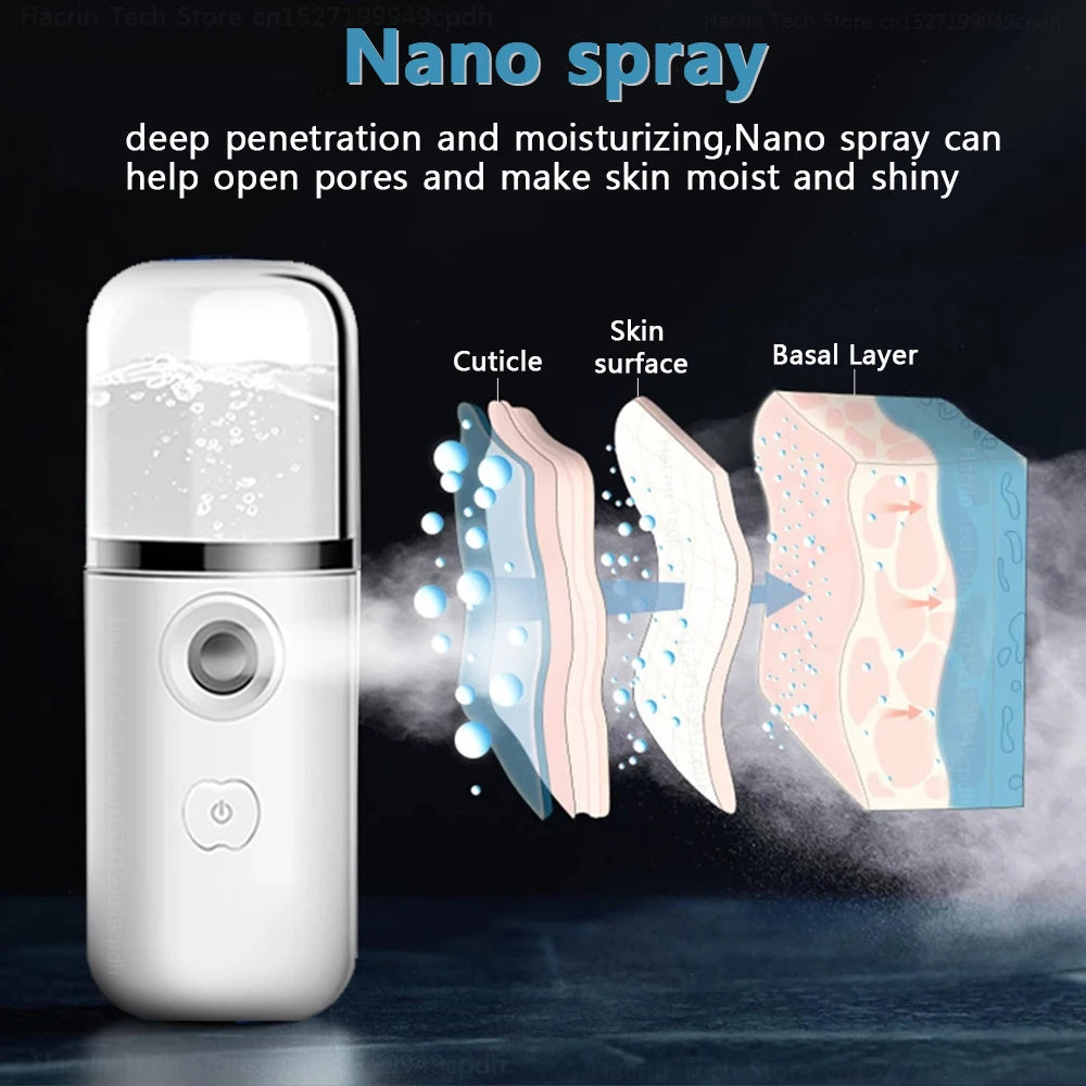 Ultrasonic Face Scrubber Facial Peeling Skin Scrubber Deep Facial Cleaning Spatula Acne Pore Ultrasonic Scrubber Facial Cleanser